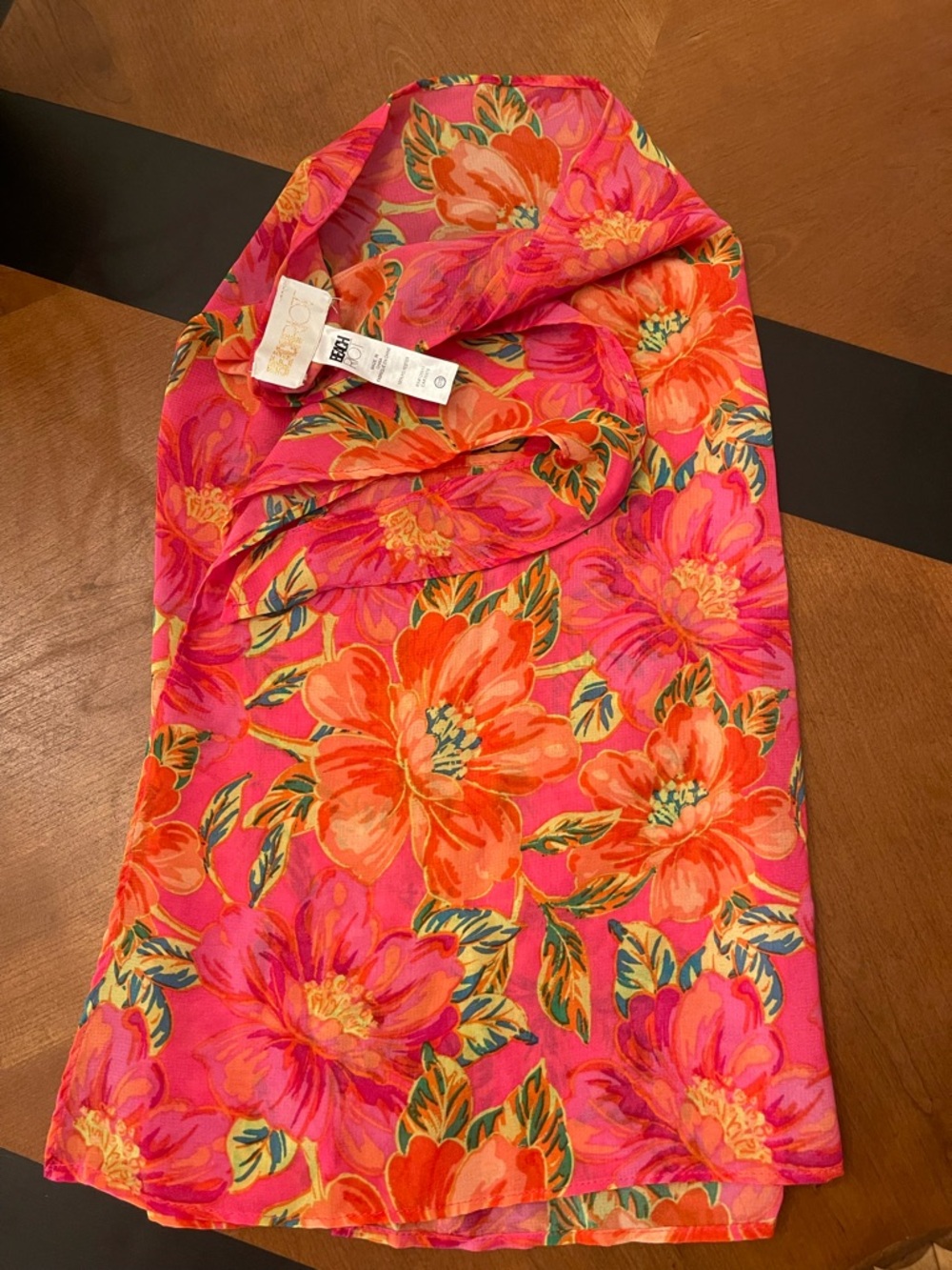 Beach Riot Pink & Orange Floral Lightweight Sarong